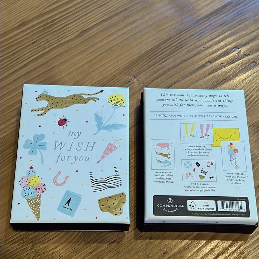 My Wish for You Notecard Set - Multicolor (13 packs available)